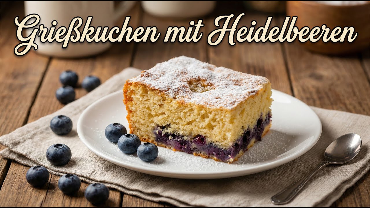 Omas bester Grießkuchen – schnell gemacht, himmlisch gut