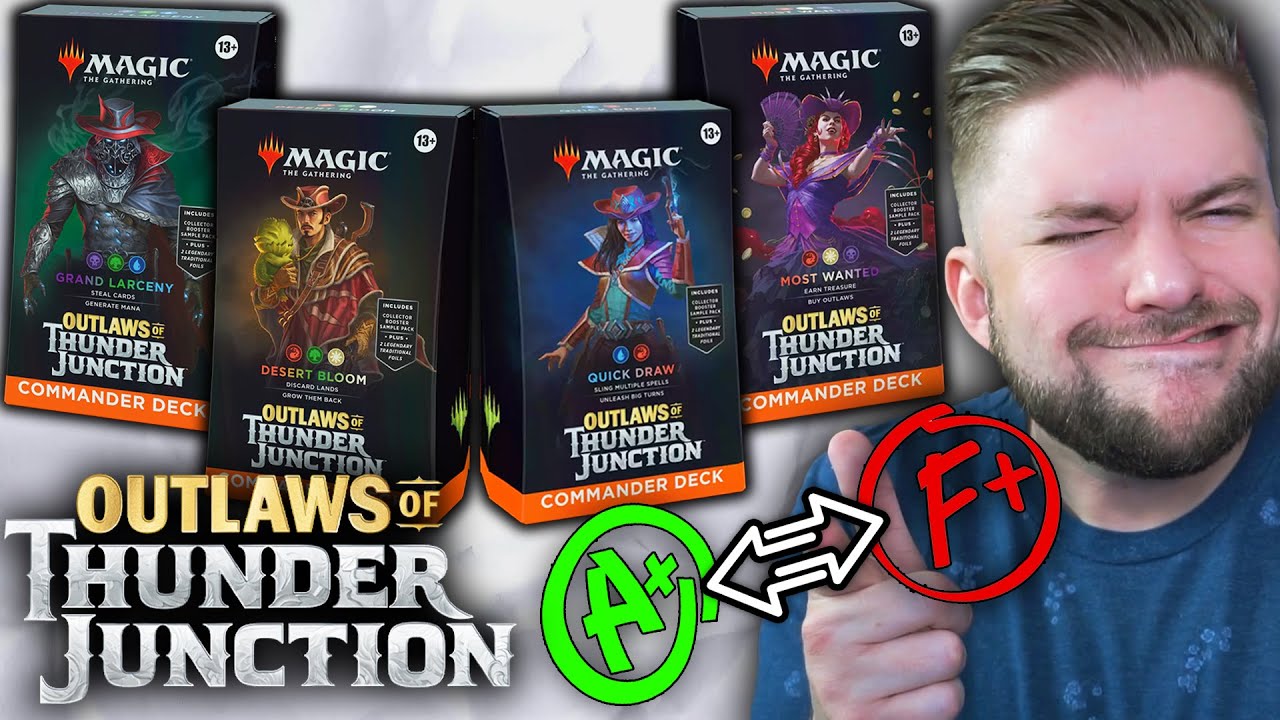 We UPGRADED & RANKED the THUNDER JUNCTION Commander Decks (So You Can YEE a lot of HAWS)
