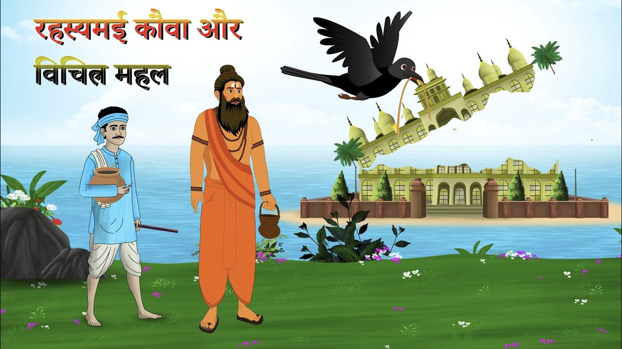 रहस्यमई कौवा और विचित्र महल/Hindi stories/Interesting Stories/ToonDuskTV
