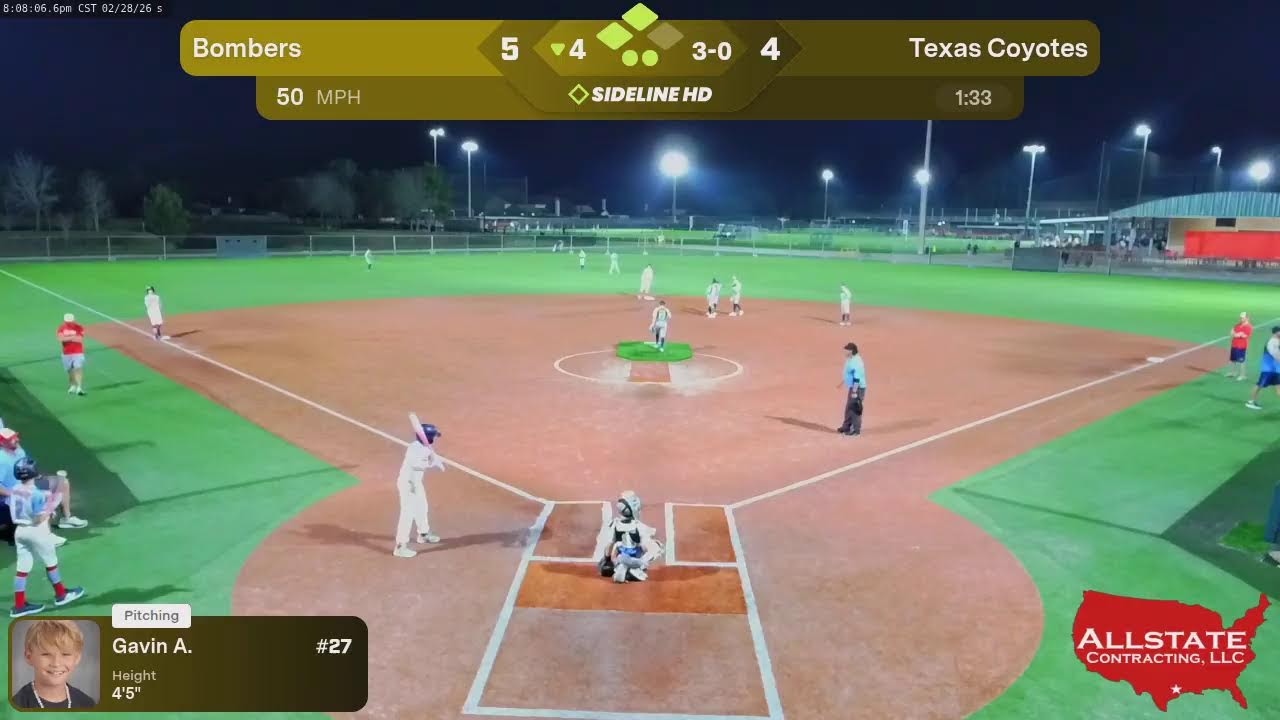 Bombers @ Texas Coyotes (2026.02.28)