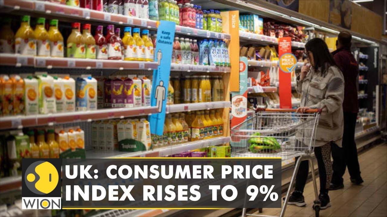 UK inflation rate surges to a 40-year high of 9% | Inflation spikes as energy prices soar | WION