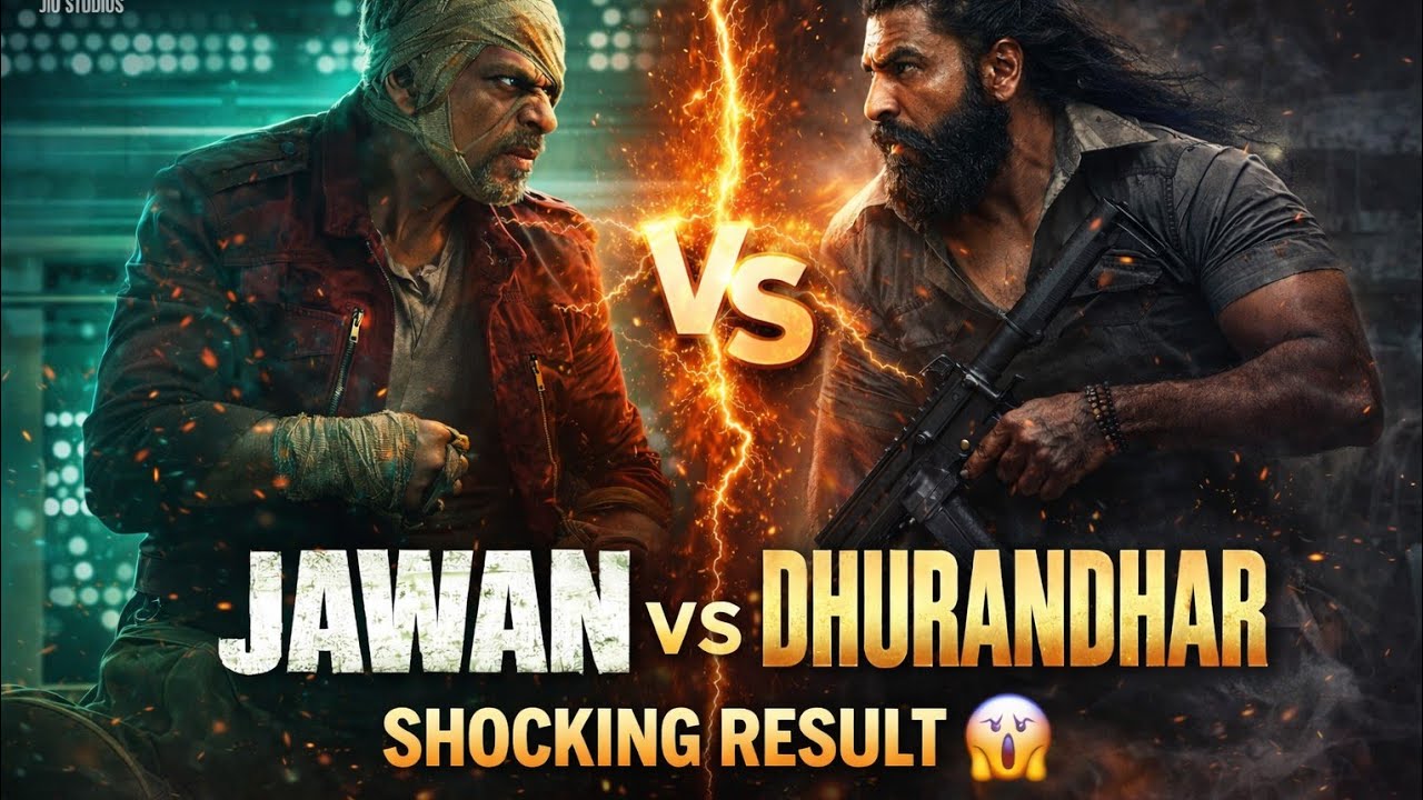 🔥😲Jawan vs Dhurandhar 😲– Action Movie Face-Off! 🎬