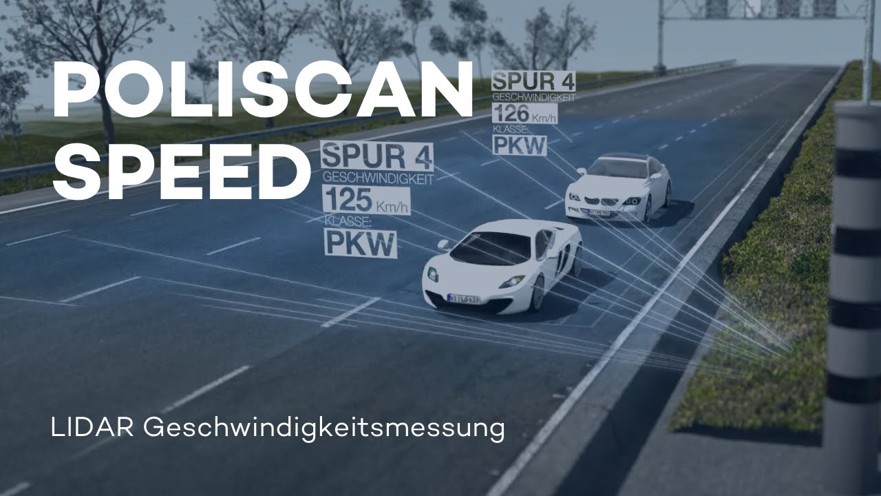 POLISCAN SPEED: scanning LiDAR Speed Enforcement