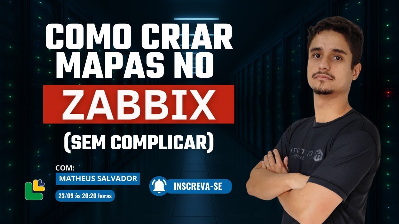 Como criar Mapas no Zabbix!!