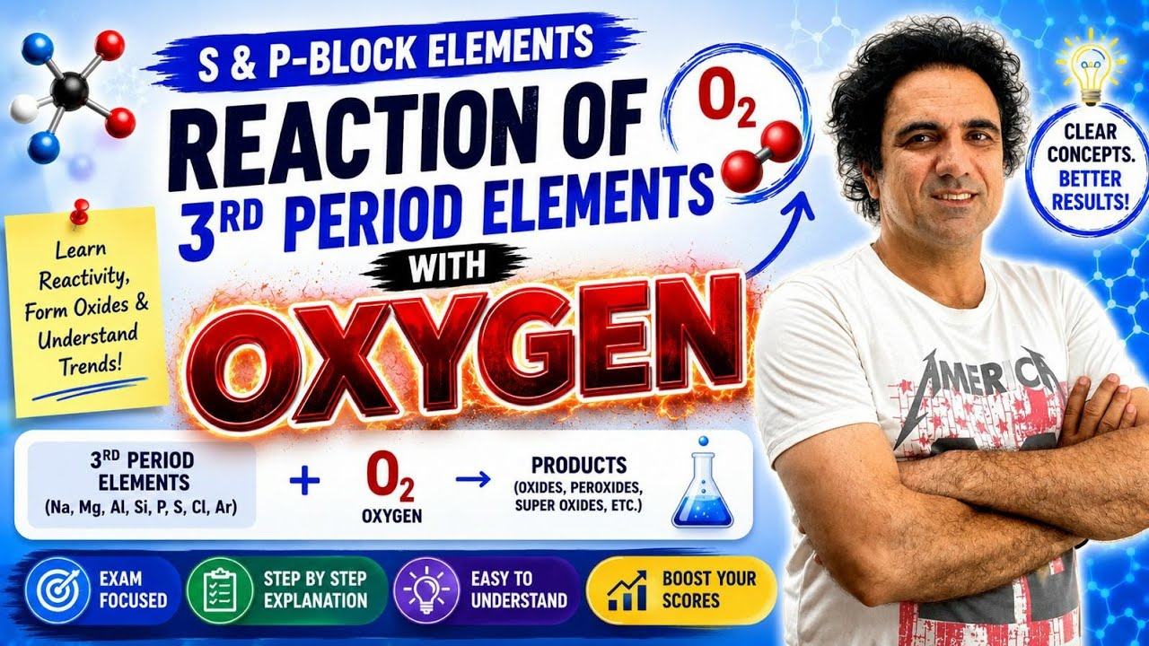 Chemistry 12, Chapter 13, Lecture 9, Reaction of the elements of the third period with oxygen