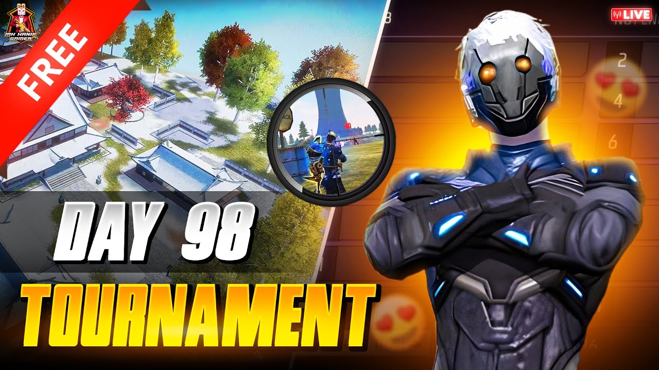 FREE FIRE TOURNAMENT 2026 🔥 LIVE: Day 98 ! | FF Tournament Live Bangladesh