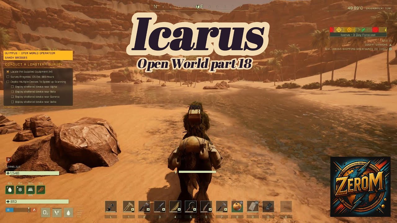 ICARUS Gameplay in 4K - Open World Olympus part 18 (No Commentary)