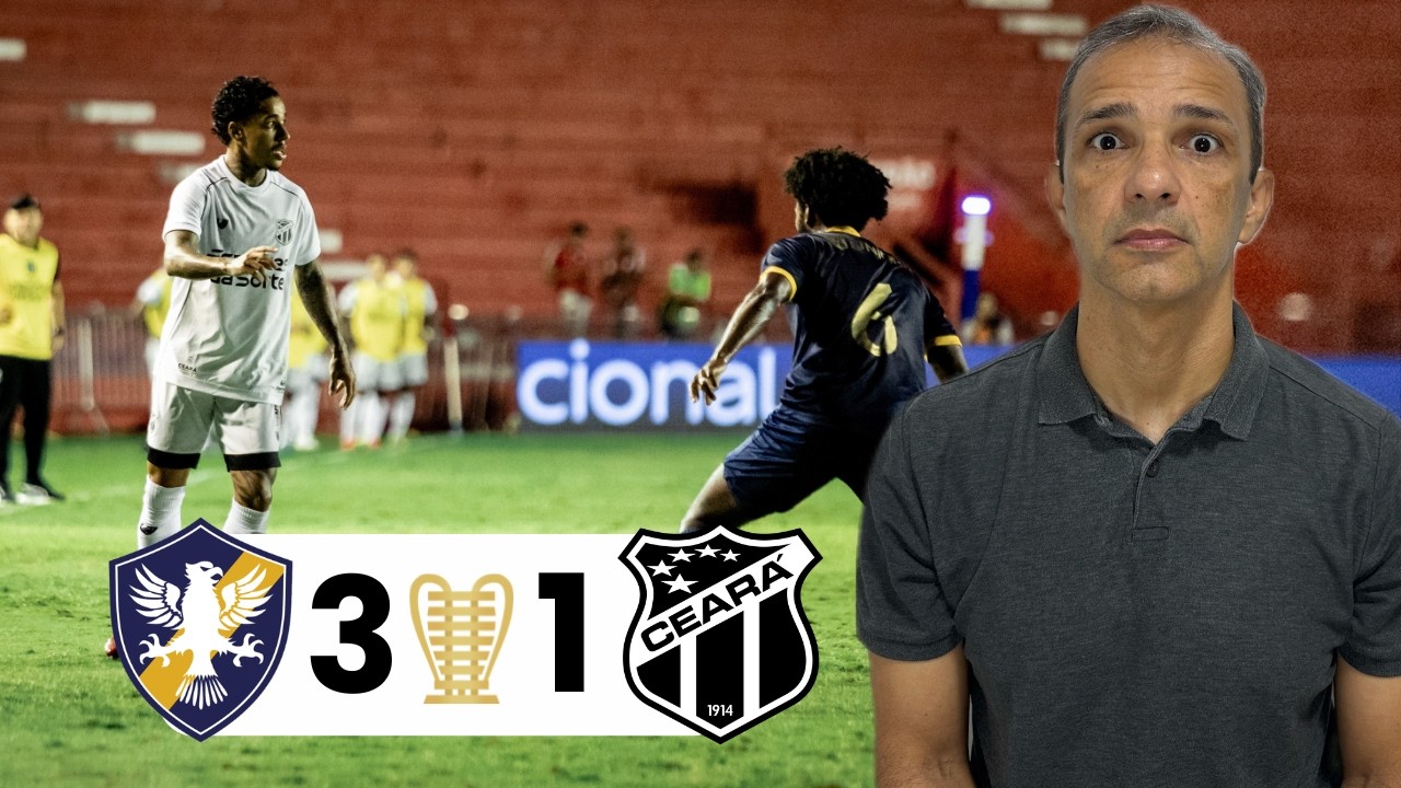 CEAR&Aacute; TEM ATUA&Ccedil;&Atilde;O VEXAT&Oacute;RIA, ESCANCARA LIMITA&Ccedil;&Atilde;O DO ELENCO E PERDE PARA O RETR&Ocirc; NA COPA DO NORDESTE