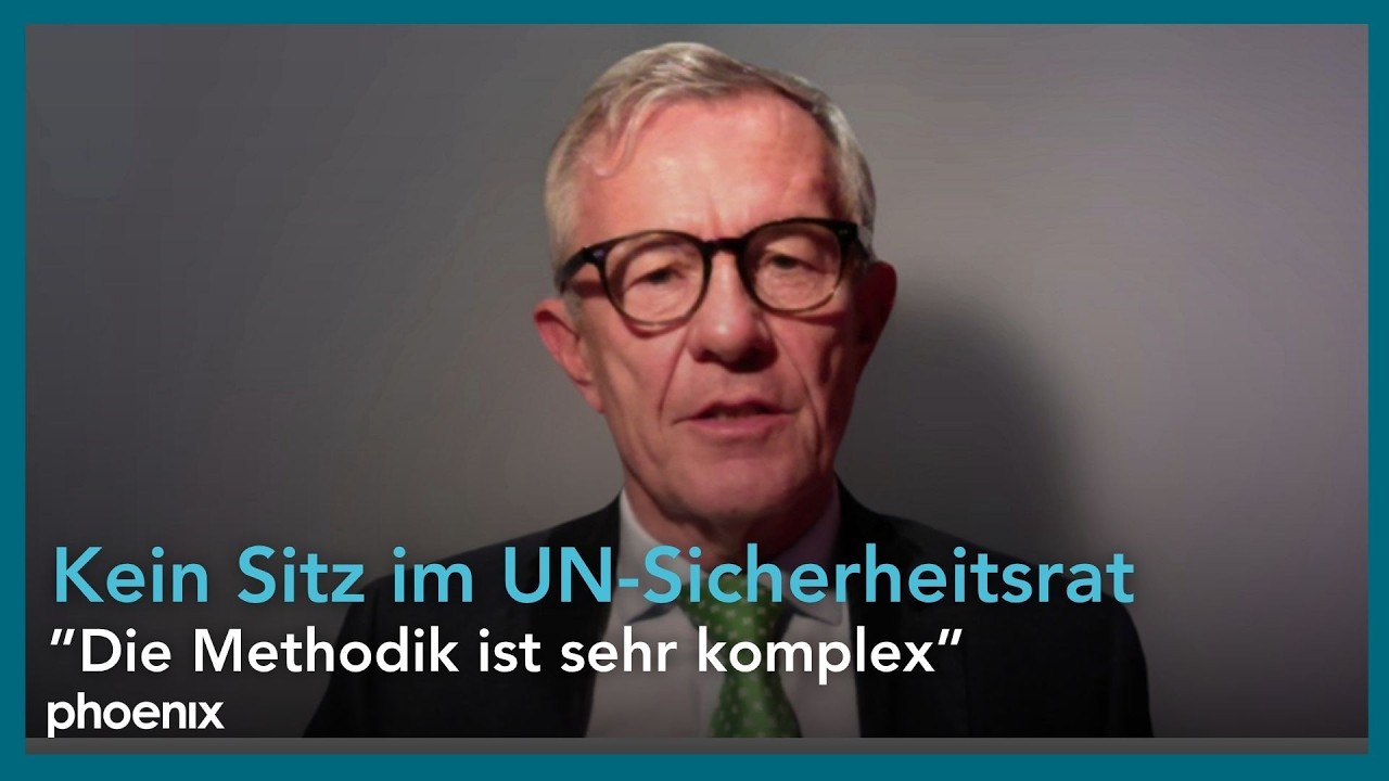 Ex-Diplomat Andreas Reinicke zur UN-Abstimmung &uuml;ber tempor&auml;re Sitze im UN-Sicherheitsrat | 03.06.26