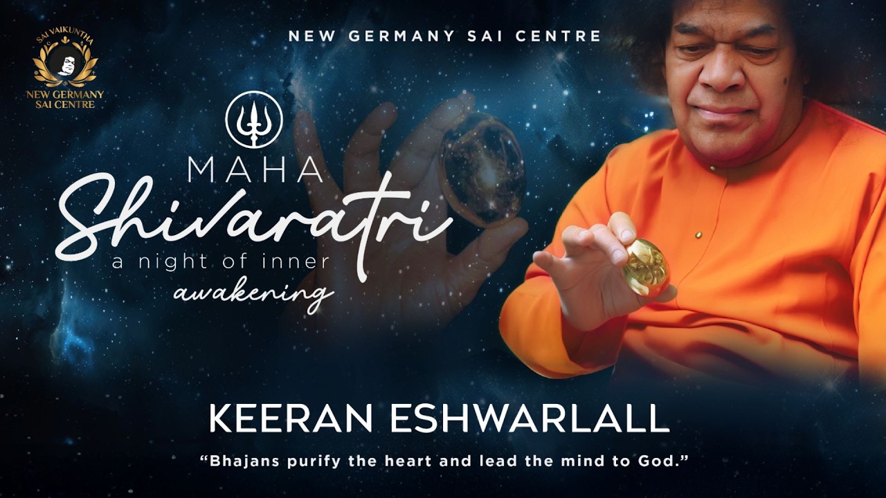 KEERAN ESHWARLALL| MAHA SHIVARATHRI 2026| 9PM - 10PM | NEW GERMANY SAI CENTRE