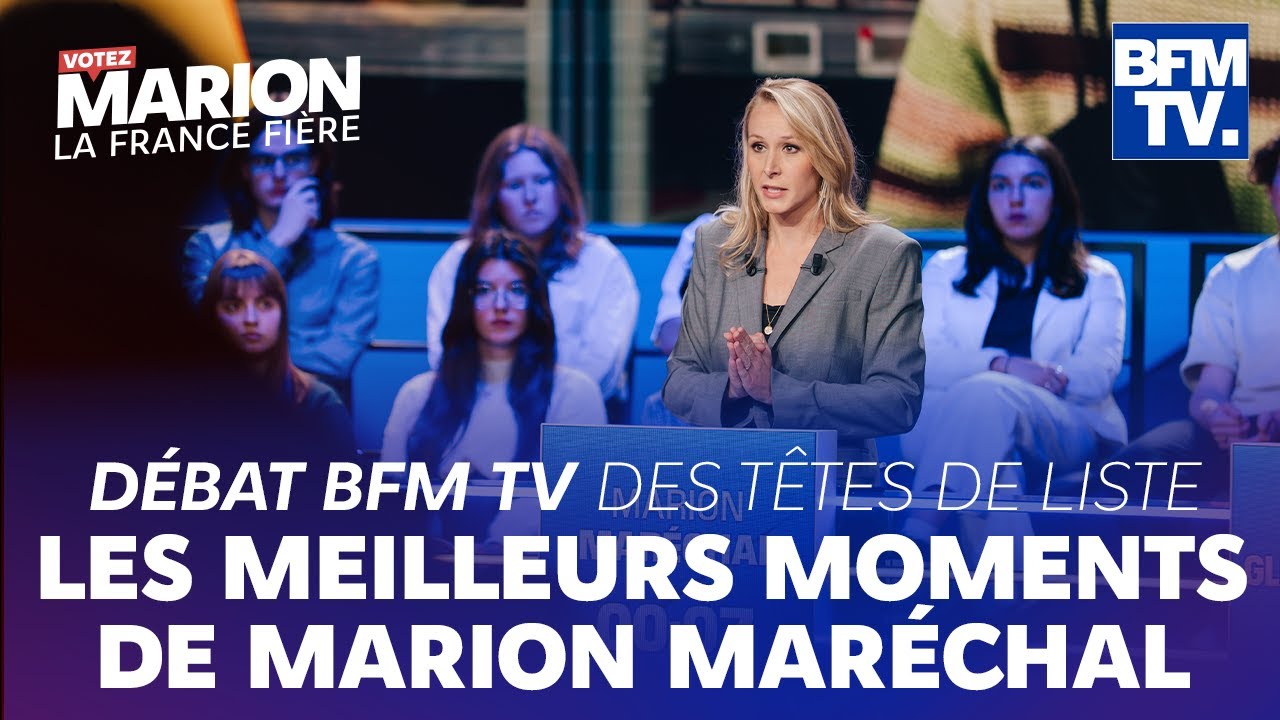 Les meilleurs moments de Marion Maréchal au débat BFM