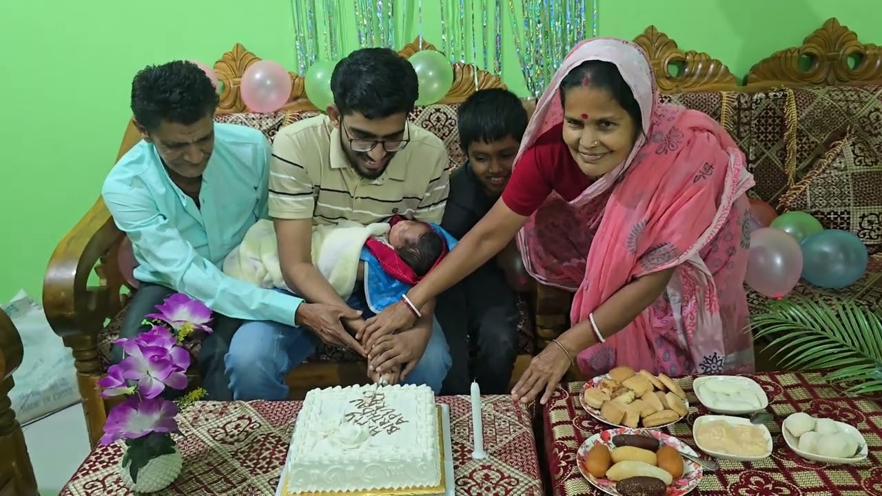 অপুর জন্মদিন আমরা সবাই মিলে কিভাবে পালন করলাম 