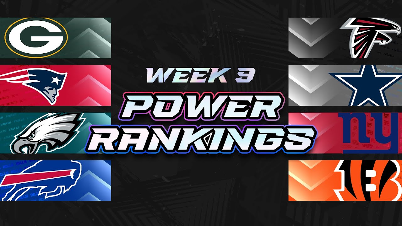 NFL Week 9 Power Rankings
