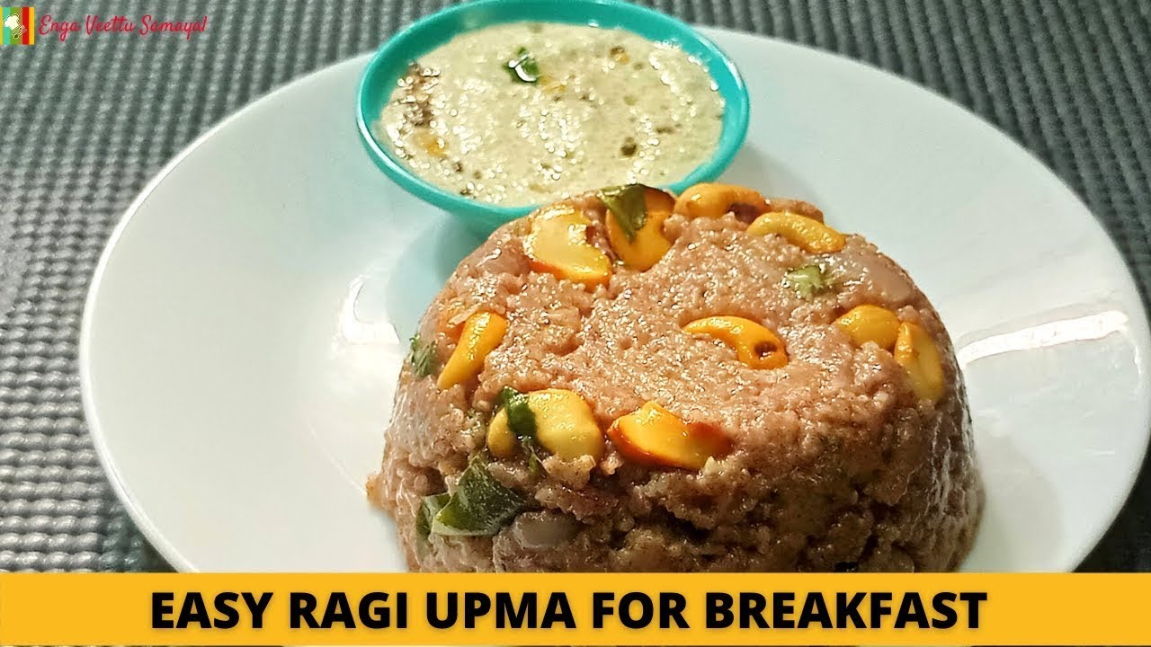10 mins Easy Ragi Upma  | Ragi recipes |  Millet Breakfast recipe   Instant Breakfast