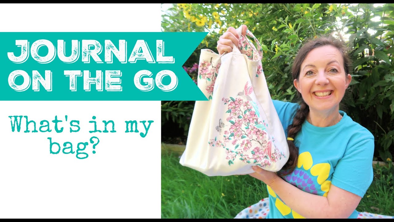 WHAT'S IN MY JOURNAL BAG? | Journaling On The Go