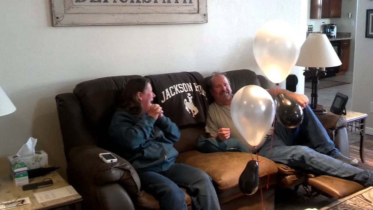 1st time grandparents learning its TWINs!