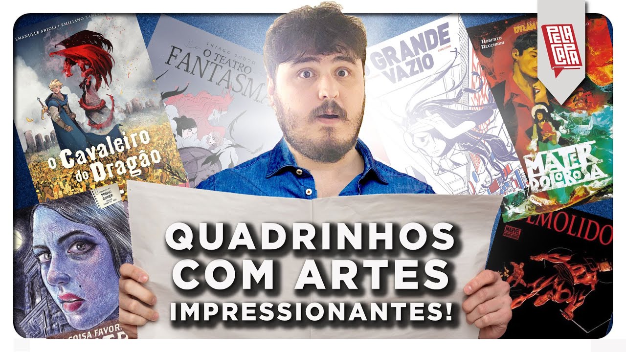 Quadrinhos com Artes INCR&Iacute;VEIS que Voc&ecirc; Precisa Conhecer! 🎨 | Feat. @anti_plano