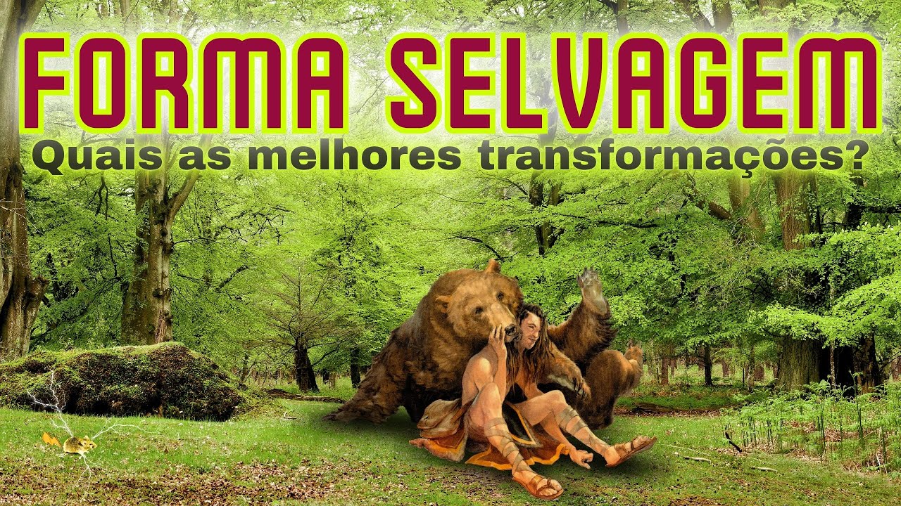Forma Selvagem do Druida no D&D 5E - Quais as melhores escolhas em todos os níveis?