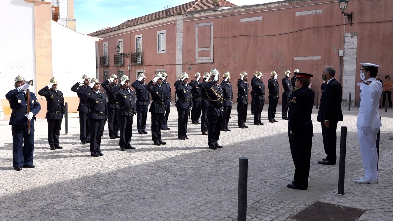 Cerimónia de Inauguração da sede da Liga dos Bombeiros Portugueses