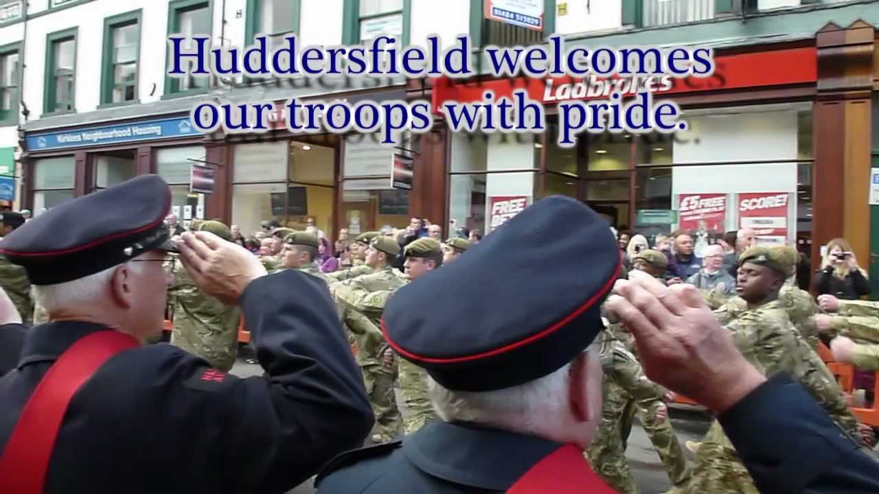 Corunna Company, 3 Yorks, Homecoming Parade.