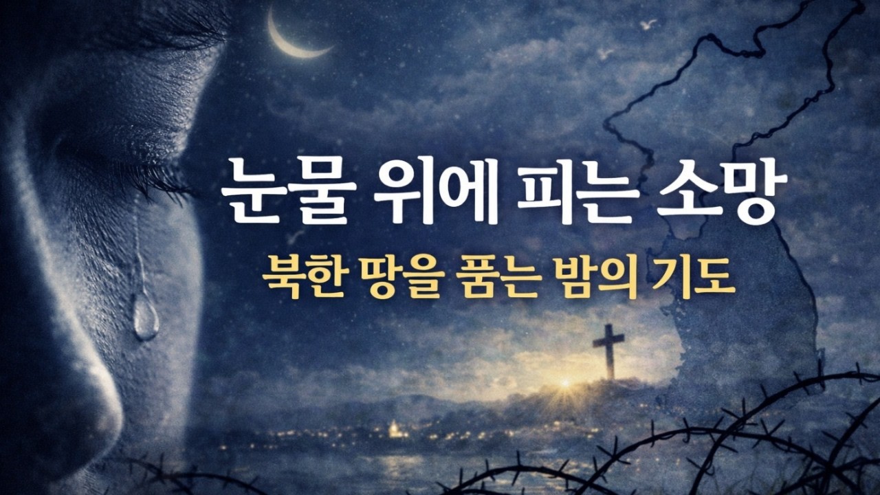 🎧 눈물 위에 피는 소망 | 부제: 북한 땅을 품는 밤의 기도 | 기독교유튜브채널 | IXTUS FAMILY