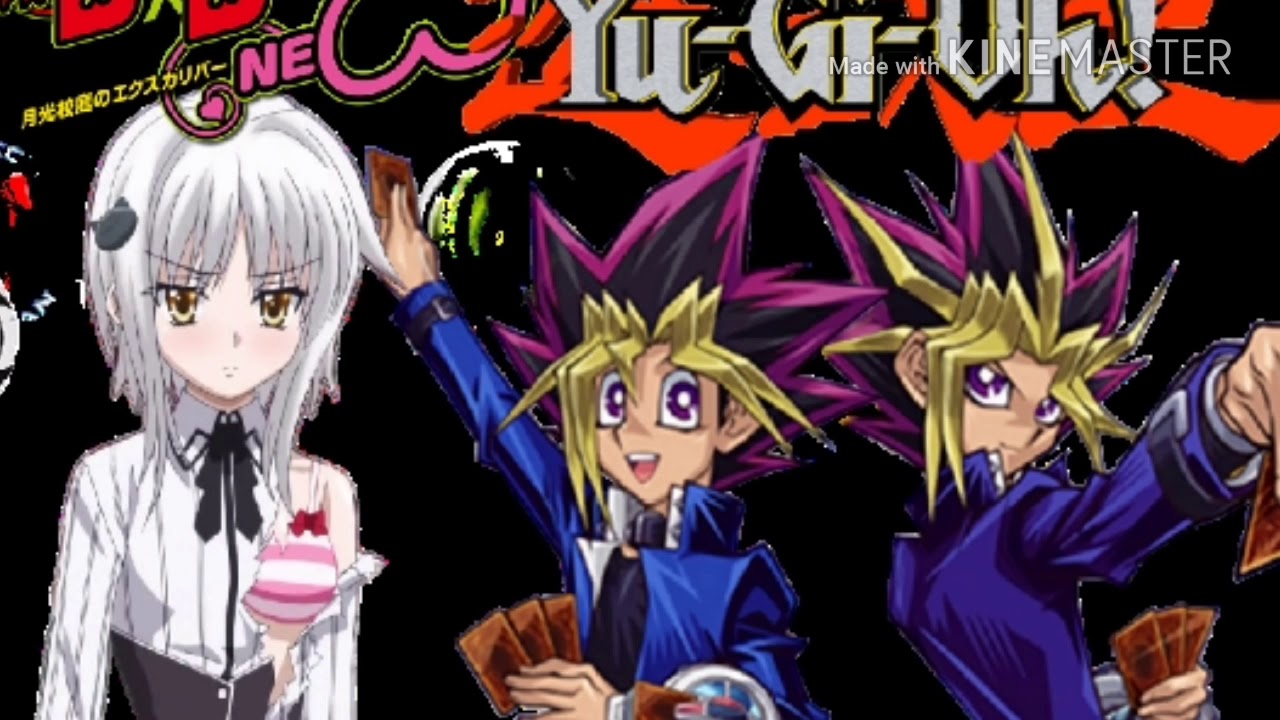 Que pasaria si yugi y atem era de high school dxd parte1