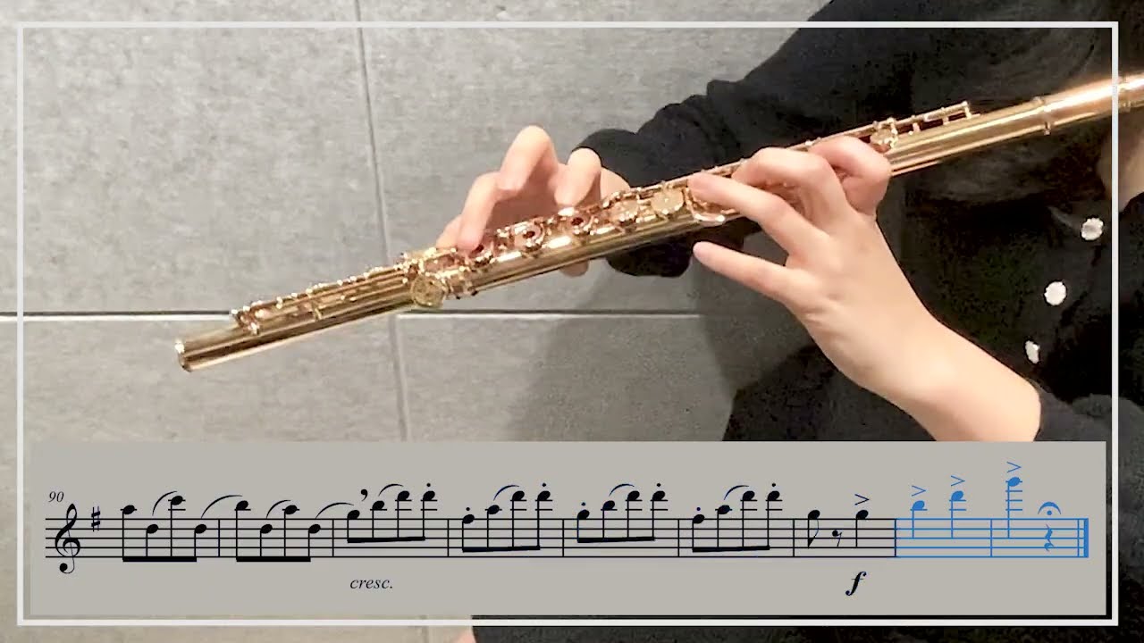 가리볼디 플루트 에튀드 Op. 131 3번 G Major