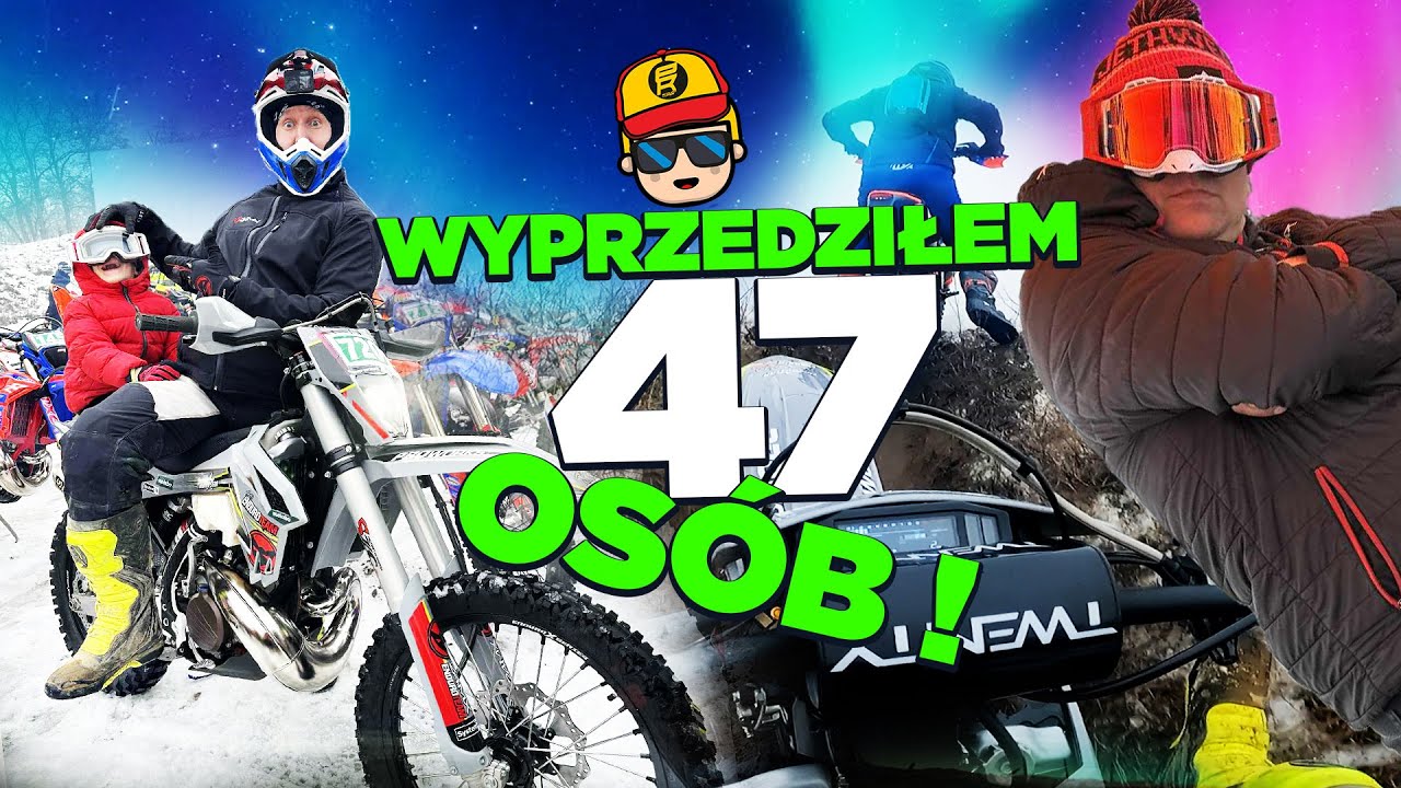 Wyprzedziłem 47 osób w pierwszym okrążeniu ! Nowy motocykl Thumpstar 2t 300 !