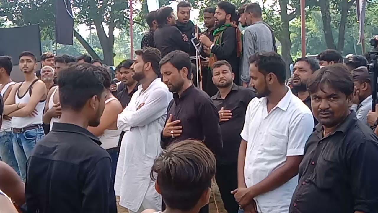 Anjuman Zeenatul Aza Qadeem Aligarh Sultanpur in Bhanauli Sadat 8 Rabiul awwal