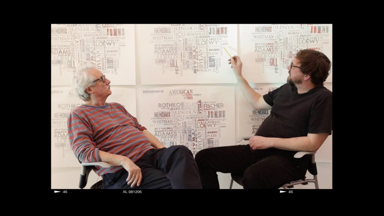 HMCT Artists-in-Residence 2020 at Archetype Press: Alan Kitching & Kelvyn Smith
