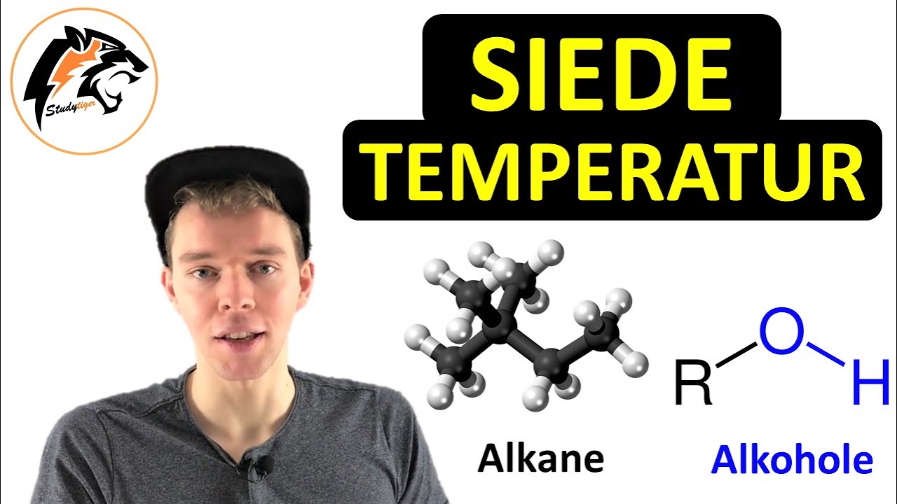 Siedetemperatur von Alkanen & Alkoholen | Chemie Tutorial