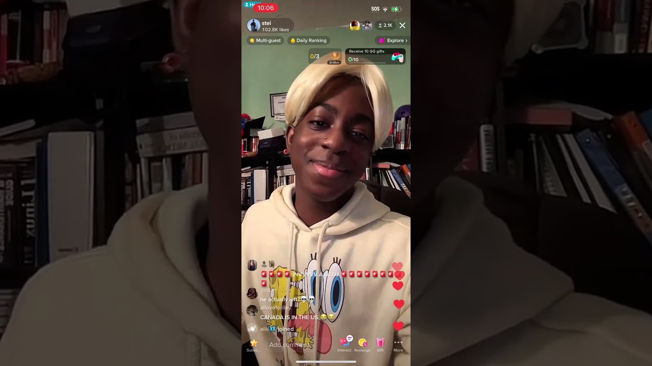 Steyeuh & Javon TikTok live