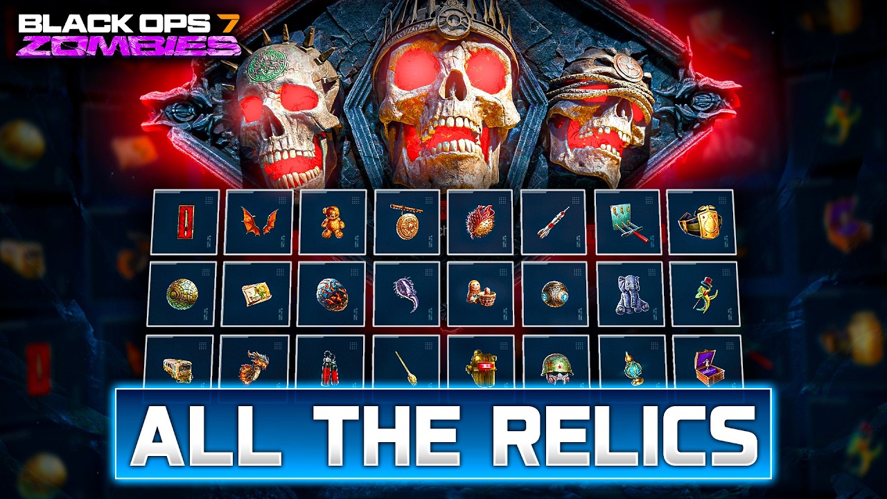 How to UNLOCK ALL 29* Cursed Relics in Black Ops 7 Zombies! Ashes-Kowakujo Relics Until Rex Infernus