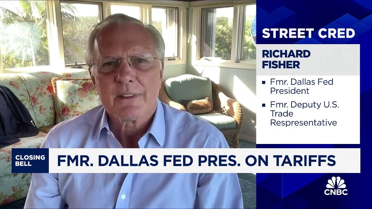 Tariffs will have an inflationary impact that'll be dampening to growth, says Fmr. Dallas Fed Fisher