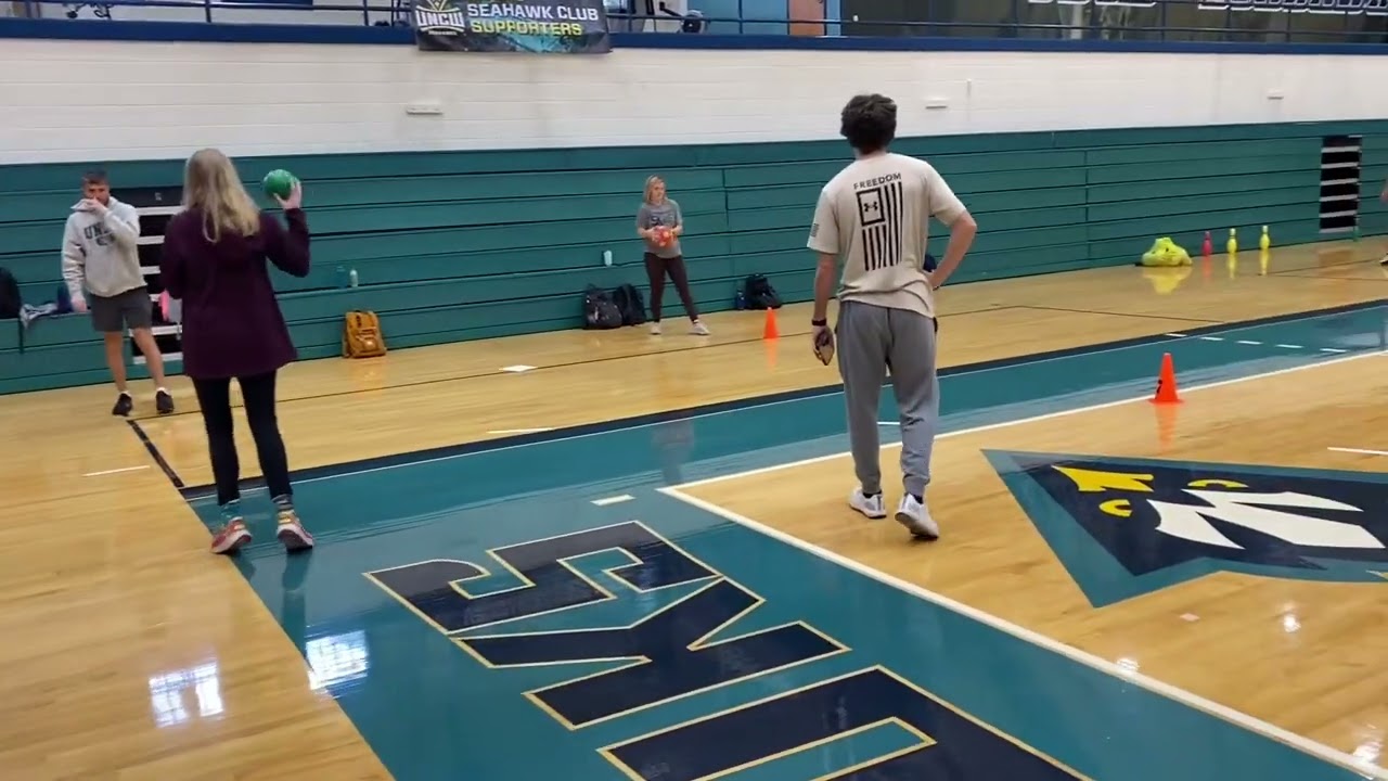 Handball in Adapted PE Lesson #1