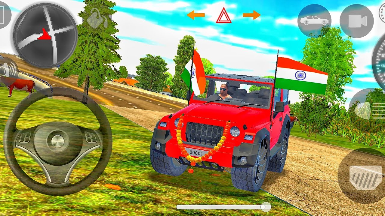 Modified Mahindra 😈Thar Car Games: Indian Cars   (Gadi Wala Game) - Car Game Android Gameplay⚡ 2025