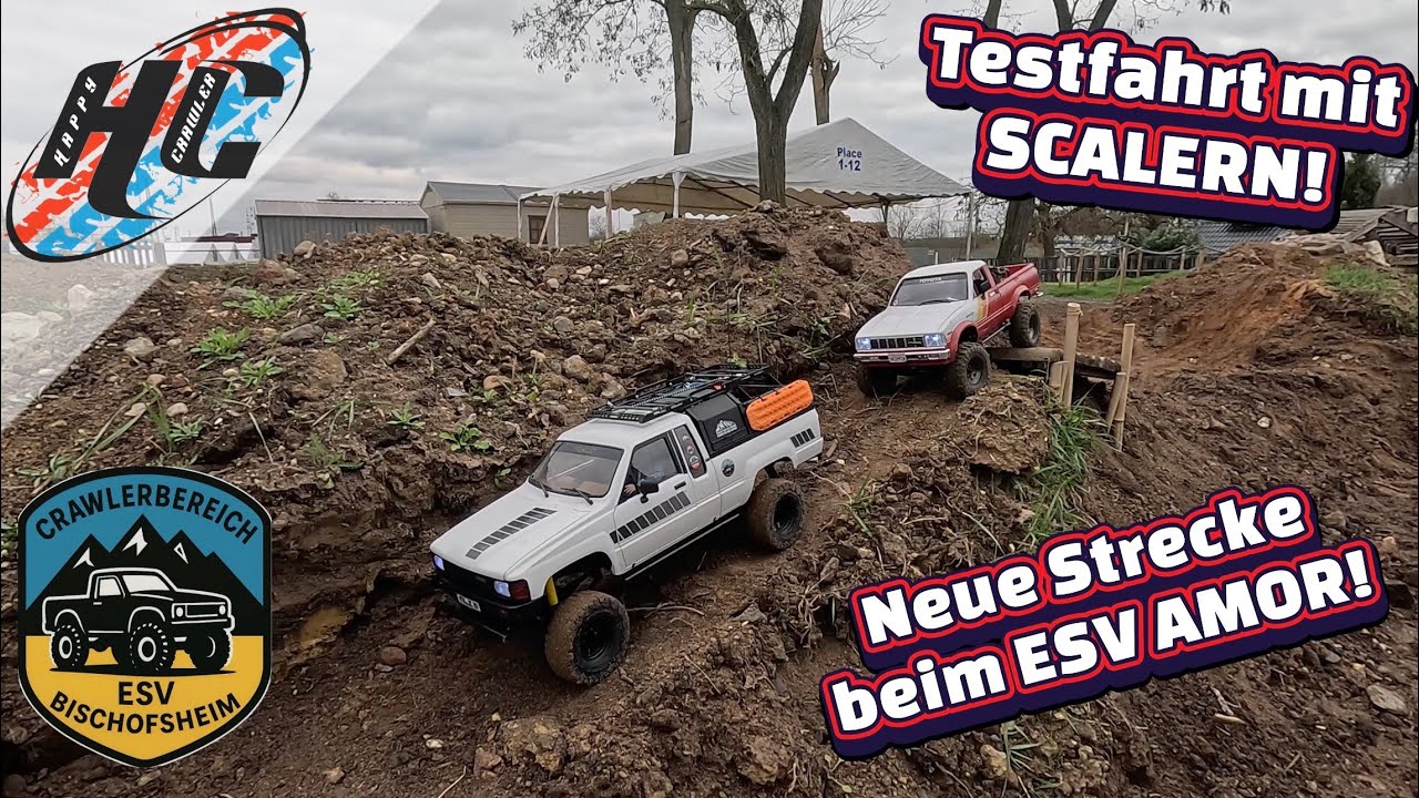 Testfahrt neue [Scale]Crawlerstrecke des ESV [AMOR] 