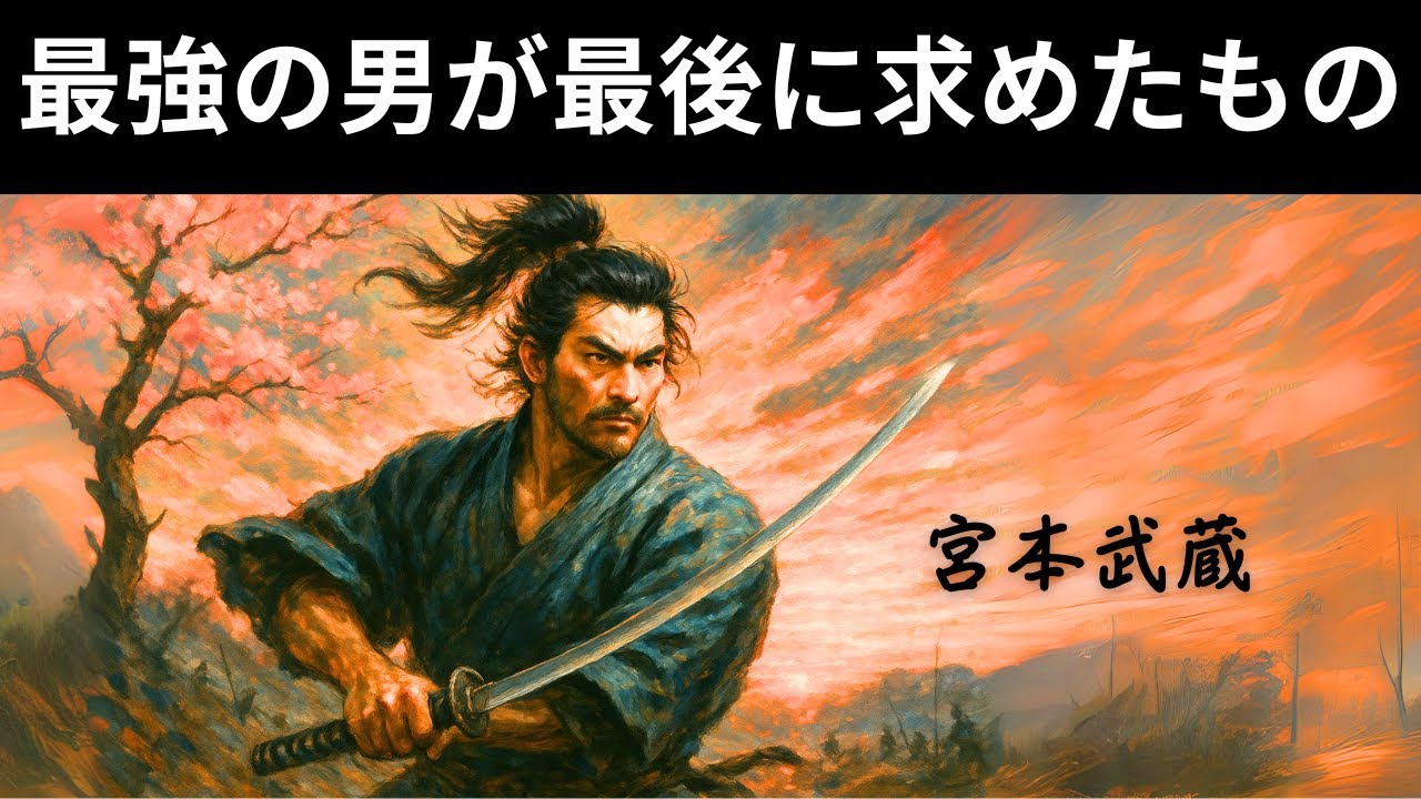 【武士道】なぜ宮本武蔵は最強の剣豪でありながら、孤独に死んでいったのか