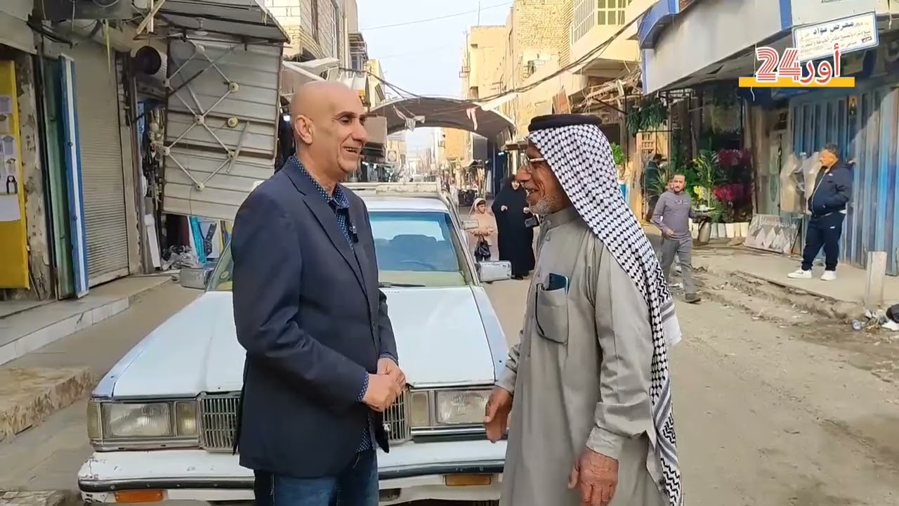 قصة جديدة عن سيارة ابو علي والتي عمرها 45 عاما ..رحلة 25 في عمل التاكسي حديث مع الصحافي رعد سالم 
