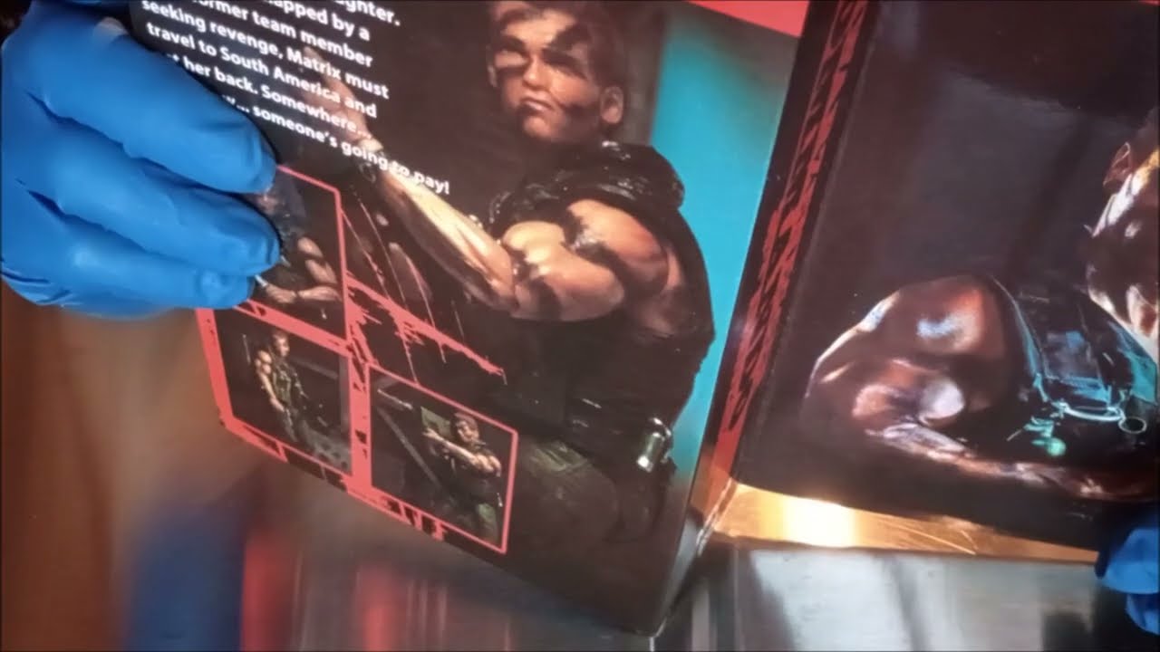Neca Commando John Matrix Fake Opening and Review