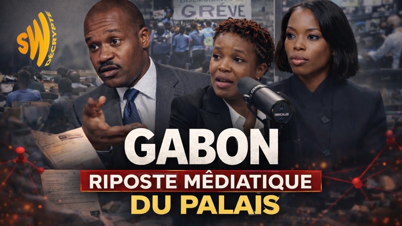 Riposte du palais: Analyse du média tour #Gabon 