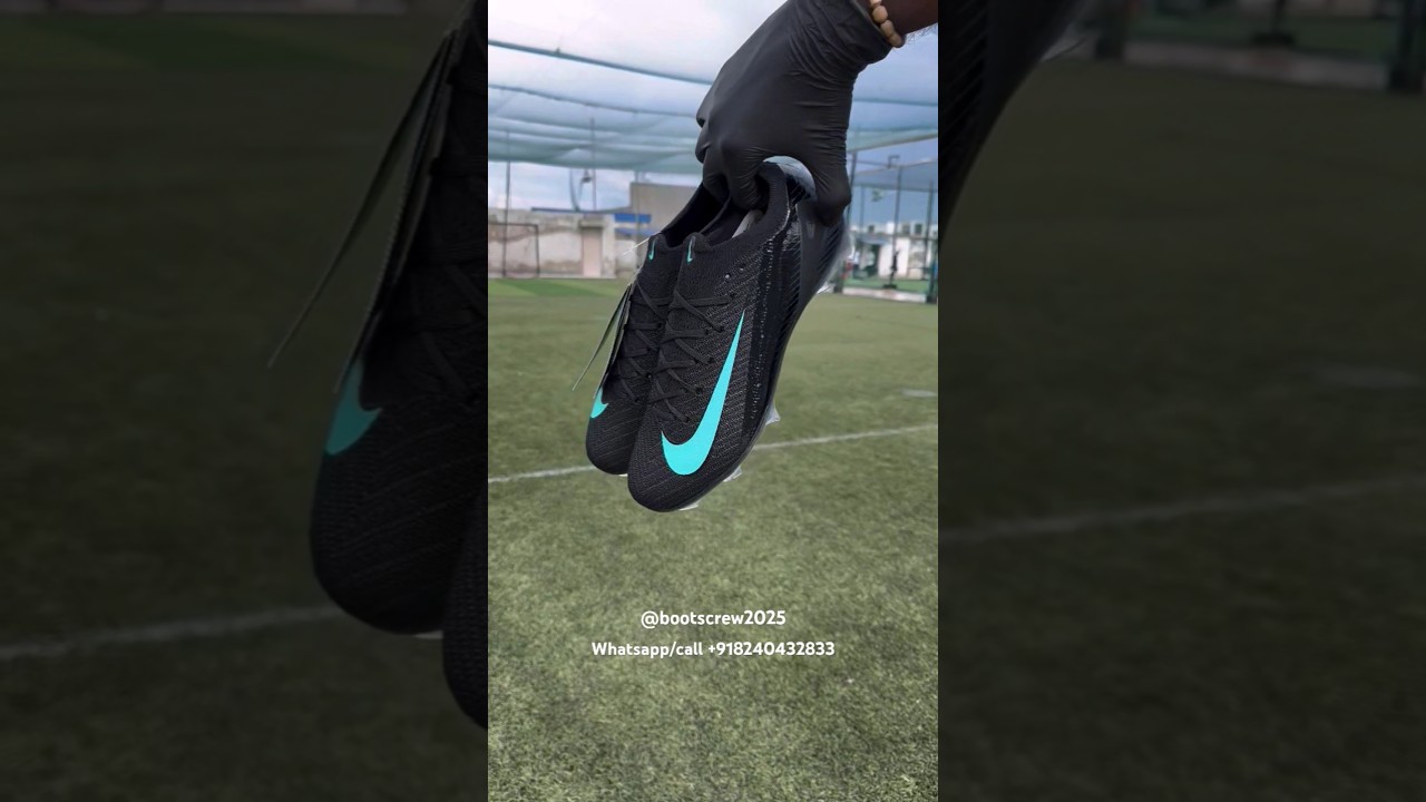 Nike Vapor 16 Elite &ndash; Black Green #anirudh #footballboots #footballnews #nikevapor #nikefootball