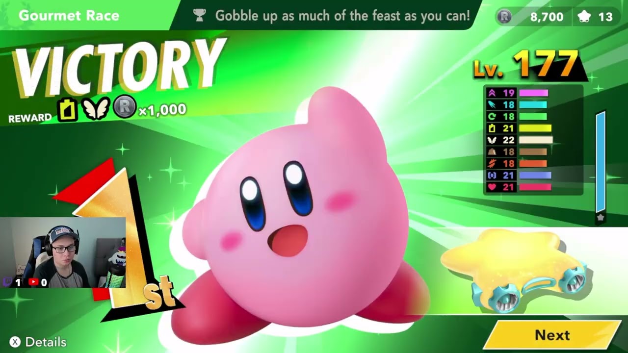 Streamlabs hates me. | Kirby Air Riders | Part 6 VOD