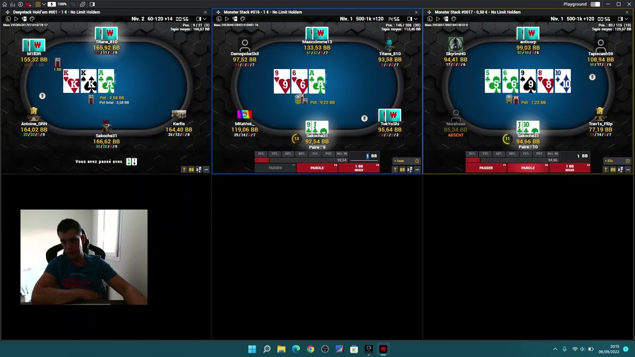 Monter sa bankroll en Mtt micro limite S01E01