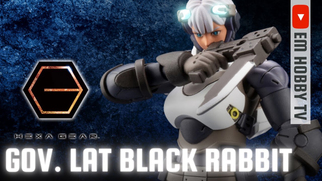 Hexa Gear Governor LAT Black Rabbit (ヘキサギア Review)