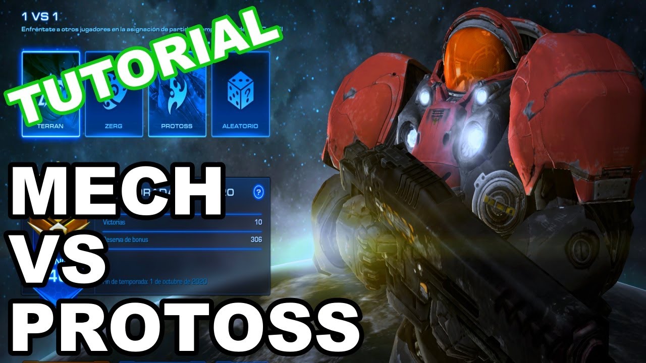 TUTORIAL MECH vs PROTOSS
