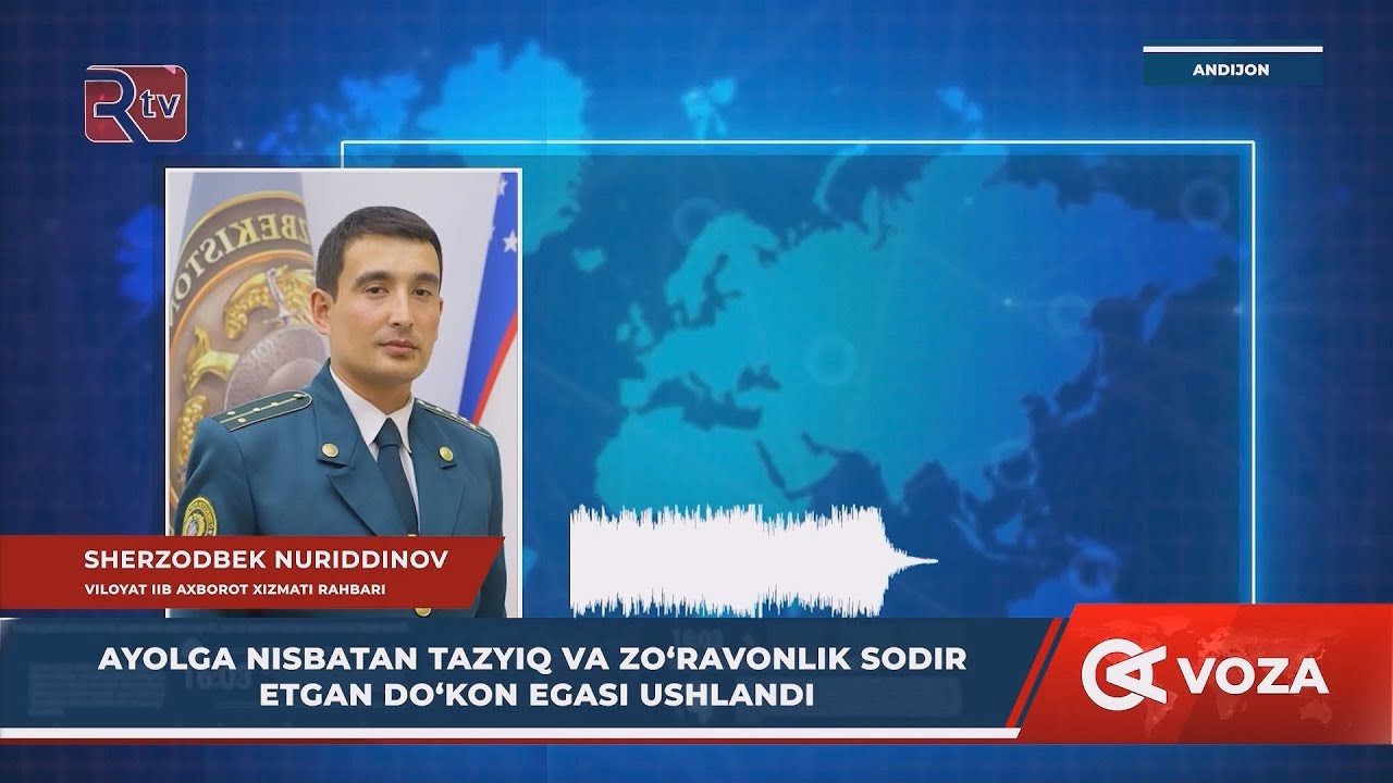 Ayolga nisbatan tazyiq va zo'ravonlik sodir etgan do'kon egasi ushlandi (Andijon)