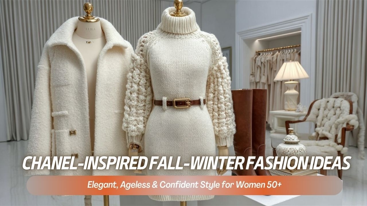 CHANEL-Inspired Fall-Winter Fashion Ideas | Elegant, Ageless & Confident Style for Women 50+