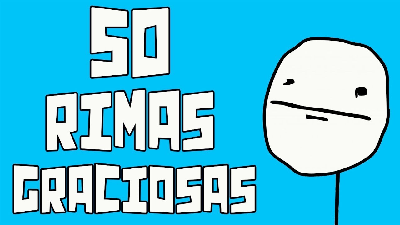 50 Rimas Graciosas que te har&aacute;n re&iacute;r