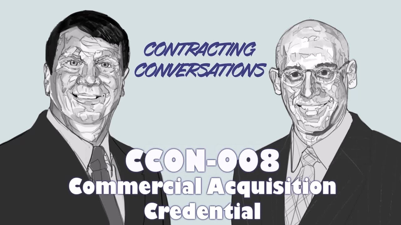 CCON 008   Commercial Acquisition Credential